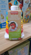 Carica l'immagine nel visualizzatore di Gallery, Fisher-Price - Piramide 5 Anelli, gioco con base oscillante al tocco e 5 anelli colorati impilabili, realizzato con materiali vegetali, giocattolo per bambini, 6+ mesi, GRF09