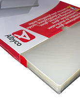 Carica l'immagine nel visualizzatore di Gallery, Albyco - Foglio di Laminazione A4 – 100 Pezzi, Spessore 2x80 (160) Microns, 216x303mm - Foglio Plastificante - Pouches di plastificazione - Fogli plastificatrice - Lucido - Qualità Premium