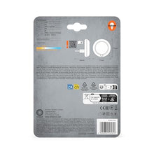 Carica l'immagine nel visualizzatore di Gallery, OSRAM LUNETTA Luce notturna rotonda bianca con sensore; Tecnologia LED; Flusso luminoso 3 lm; 3000 K bianco caldo; interruttore on/off; installazione della presa