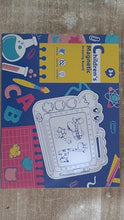 Carica l'immagine nel visualizzatore di Gallery, Dinosauro Lavagna Cancellabile Magnetica Giochi Bambini 2 3 4 5 Anni, Lavagnetta Magica Cancellabili Gioco Educativi e Regalo per Bimbo Bambina 2-5 Anni, 4 Zona Colore 3 Stampini 1 Penna, Blu