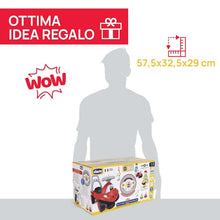 Carica l&#39;immagine nel visualizzatore di Gallery, Chicco Billy Walk&amp;Ride Eco+, Primi Passi Girello e Cavalcabile 2in1, Assemblaggio Semplice Manubrio Ergonomico, Ruote Larghe, Suoni e Luci di Guida, in Plastica Riciclata, Bambini 12-36 Mesi, Rosso