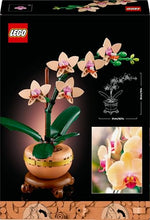 Carica l'immagine nel visualizzatore di Gallery, LEGO Botanicals Mini-Orchidea, Set di Fiori Finti con Vaso, Bocciolo e Foglie Artificiali, Botanical Collection per Adulti, Decorazione di Natale per Casa, Idea Regalo per Donna o Uomo 10343