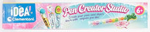 Carica l&#39;immagine nel visualizzatore di Gallery, Clementoni Idea Creator Studio-Art and Crafts, idea regalo per bambine di 6 anni, giocattoli creativi, set di penne di cancelleria per bambini, 18779