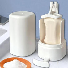 Carica l'immagine nel visualizzatore di Gallery, Smerigliatrice per Sapone da Bar con Scatola Macina, Risparmiatore di Sapone da Parete con 3 Livelli Regolabili, Senza Perforazione - Contenitore per Sapone da Doccia