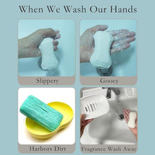 Carica l'immagine nel visualizzatore di Gallery, Smerigliatrice per Sapone da Bar con Scatola Macina, Risparmiatore di Sapone da Parete con 3 Livelli Regolabili, Senza Perforazione - Contenitore per Sapone da Doccia