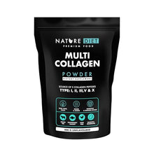 Carica l'immagine nel visualizzatore di Gallery, Nature Diet Multi Collagene in Polvere Non Aromatizzato Idrolizzato Collagene peptidico di tipo: I, II, III, V e X, altamente biodisponibile, collageno peptide, 400G