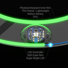 Carica l'immagine nel visualizzatore di Gallery, TOSY Flying Ring - 16 milioni di colori RGB o 12 LED, luminoso, modalità smarrimento, accensione automatica, impermeabile, frisbee leggero, regalo di compleanno e di Natale per ragazzo/ragazza/bambino