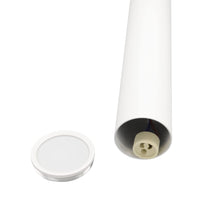 Carica l'immagine nel visualizzatore di Gallery, Lampada a Sospensione 30cm a cilindro Bianco con Portalampada Attacco GU10