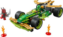 Carica l'immagine nel visualizzatore di Gallery, LEGO NINJAGO Racer Pull-Back di Lloyd - Modello di Auto da Corsa Giocattolo con 2 Minifigure, Armatura, Spade e Elementi Fulmine, Giochi per Bambini e Bambine da 7 Anni Fan delle Macchine Ninja 71828