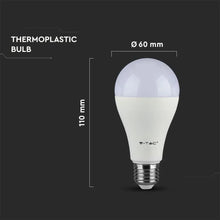 Carica l'immagine nel visualizzatore di Gallery, V-TAC Lampadina LED con Attacco E27 10,5W (Equivalenti a 75W) A60-1055 Lumen - Lampadina LED Massima Efficienza e Rispar