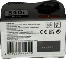 Carica l'immagine nel visualizzatore di Gallery, Canon Ink - PG-540L Cartuccia d'inchiostro nera originale a resa elevata per stampanti - Stampa fino a 300 pagine A4 (1 cartuccia) - Compatibile con la stampante PIXMA
