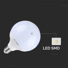 Carica l'immagine nel visualizzatore di Gallery, V-TAC Lampadina LED Globo con Chip Samsung e Attacco Edison E27, 22W (Equivalenti a 155W) G120-2600 Lumen - Lampadina LE
