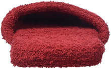 Carica l'immagine nel visualizzatore di Gallery, Excelsa Caldo Pantofole da Bagno Donna, Spugna, Rosso, 27.5 x 11 x 3 cm