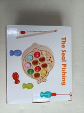 Carica l'immagine nel visualizzatore di Gallery, ZLPBAO Giochi Montessori, Giochi di Pesca per Bambini Magnetici in Legno mit 10 Pesci e Due Canne da Pesca, Giochi Montessori Bambini 2 3 4 Anni, Regalo Maschio Bambino Giochi 2 3 4 Anni