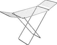 Carica l'immagine nel visualizzatore di Gallery, Gimi Jolly Stendibiancheria Da Pavimento, Stendino Con Piedi Antiscivolo, Spazio Stenditura 18 M, Metallo, Per Interni, Acciaio‎, 180 x 55 x 93 cm, 2.55 Kg