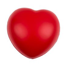 Carica l'immagine nel visualizzatore di Gallery, Cuore antistress in silicone morbido, rosso, giocattolo rilassante per adulti, confezione singola in scatola trasparente