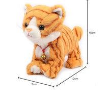 Carica l'immagine nel visualizzatore di Gallery, Smalody Giocattoli di Peluche, novità Controllo del Suono Gatto elettronico Giocattoli interattivi Animali Domestici elettronici Robot Gatto