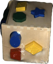 Carica l&#39;immagine nel visualizzatore di Gallery, Melissa &amp; Doug Cubo Incastri con Forme Geometriche, legno, Giochi bambini 2 anni Montessori, Regalo Giocattoli 3 - 4 anni