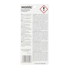 Carica l'immagine nel visualizzatore di Gallery, WONIC® Precision Glue 15g | Colla speciale per la sostituzione degli schermi di smartphone, tablet e smartwatch | trasparente | flessibile | resistente all'acqua | antivibrante | punta metallica |