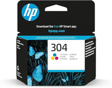 Carica l&#39;immagine nel visualizzatore di Gallery, HP 304 Tricromia, N9K05AE, Cartuccia Originale HP da 100 Pagine, Compatibile con Stampanti HP DeskJet 2620, 2630, 3720, 3730, 3750 e 3760, HP ENVY 5010, 5020 e 5030