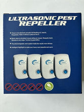 Carica l'immagine nel visualizzatore di Gallery, Repellente ad Ultrasuoni 4 Pack, Repellente Ultrasuoni Anti Zanzare Ultrasuoni Interno Dispositivo, Repellente per Insetti di Ratto, Antizanzare Ultrasuoni per Pulce, Ragno, Mosca, Scarafaggio, Flea