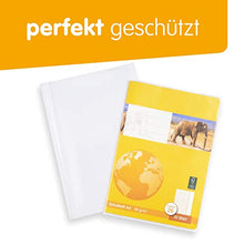 Carica l'immagine nel visualizzatore di Gallery, perfect line • 25 copertine a4, granulate, per quaderno in PP riciclabile, Fodere MADE IN GERMANY (21,3 x 29,7)