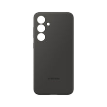 Carica l'immagine nel visualizzatore di Gallery, Samsung Silicone Case cover morbida originale per Galaxy S24 FE, Nero