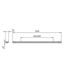 Carica l'immagine nel visualizzatore di Gallery, Philips Projectline - Barra luminosa a LED, 120 cm, 3000 lumen, 4000 K, colore: bianco freddo, per illuminazione commerc