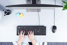 Carica l&#39;immagine nel visualizzatore di Gallery, Trust Taro Tastiera USB Cablata, Layout Italiano QWERTY, Tastiera PC con Filo per Computer/Laptop/Notebook, Mac/Windows, Cavo di 1.8 Metri, Resistente ai Liquidi, Ergonomico - Nero