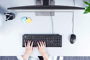 Trust Taro Tastiera USB Cablata, Layout Italiano QWERTY, Tastiera PC con Filo per Computer/Laptop/Notebook, Mac/Windows, Cavo di 1.8 Metri, Resistente ai Liquidi, Ergonomico - Nero