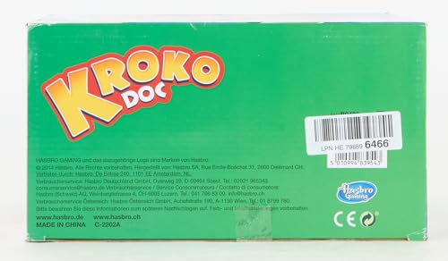 Hasbro Coccodentista Gioco Di Abilità Per Bambini: Versione Inglese, Divertente Gioco A Molla