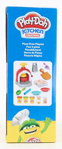 Play-Doh Kitchen Creations - La Pizzeria, playset con 6 vasetti di Pasta modellabile e 8 Accessori