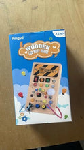 Carica l'immagine nel visualizzatore di Gallery, Pmgud Busy Board Montessori Activity Board a Partire da 1 Anno Giocattolo Montessori in Legno con 8 interruttori, 15 luci a LED, 6 musiche per Neonati e Bambini Piccoli Educazione sensoriale