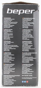 BEPER 90.920G Lunch & Go Scaldavivande Elettrico Portatile con 2 Contenitori Removibili e Posate Incluse, 220V, Giallo