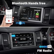 Carica l'immagine nel visualizzatore di Gallery, [2GB+32GB] Autoradio 2 Din con 7 Pollici Touchscreen Stereo Auto Supporta Wireless Carplay&amp;Android Auto, Autoradio Bluetooth con Telecamera 4K, Microfono, Bluetooth Vivavoce, Mirror Link, GPS/WiFi