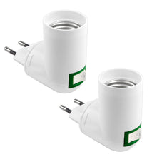 Carica l'immagine nel visualizzatore di Gallery, Akynite lampada E27 con interruttore senza cavo per LED, piccola da cucina 230 V, faretto E27 da lettura, portalampada c