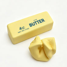 Carica l'immagine nel visualizzatore di Gallery, Giocattolo Butter Squishy, confezione da 6, giocattolo fidget realistico a forma di cibo, morbido giocattolo da schiacci