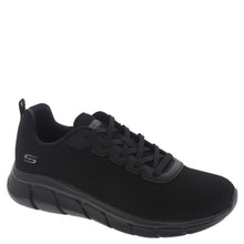 Carica l'immagine nel visualizzatore di Gallery, Skechers Bobs Sport Women's Sneakers – Visionary Essence Lace-up, Vegan &amp; Washable, B Flex Essenza VISIONARIA Donna, Black Knit, 38 EU