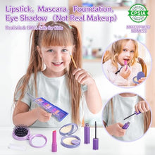 Carica l'immagine nel visualizzatore di Gallery, Regalo Bambina Giocattoli, Borsa per Bambina con Accessori - Trucchi Bambina Diario Maschera per Gli Occhi di Unicorno Portafoglio Telefono, Natale Compleanno Giochi Regalo Bambina 3 4 5 6 7 8 Anni