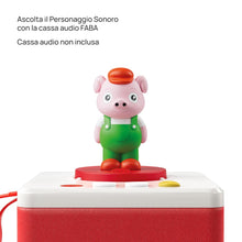 Carica l'immagine nel visualizzatore di Gallery, FABA Personaggio Sonoro I 3 Porcellini - Storie Sonore - Giocattolo, Contenuti Educativi, Versione Italiana, Bambini 4+ anni