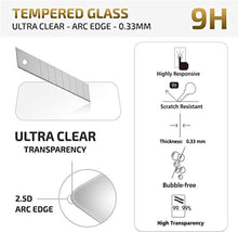 Carica l&#39;immagine nel visualizzatore di Gallery, NEW&#39;C 3 Pezzi, Vetro Temperato per Samsung Galaxy A40 (SM-A405F), Pellicola Prottetiva Anti Graffio, Anti-Impronte, Senza Bolle, Durezza 9H, 0,33mm Ultra Trasparente, Ultra Resistente