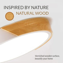Carica l'immagine nel visualizzatore di Gallery, M Ledme - Plafoniera LED da soffitto rotondo 24W con telecomando, CCT Dimmerabile da Luce Fredda a Luce Calda, 2400 lm, 