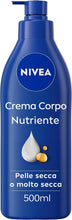 Carica l'immagine nel visualizzatore di Gallery, NIVEA Crema Corpo Nutriente, 500 ml
