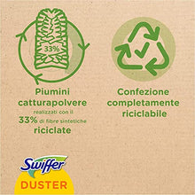 Carica l&#39;immagine nel visualizzatore di Gallery, Swiffer Duster Spazzolone + Piumino Catturapolvere, 2 Pezzi