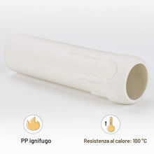 Carica l'immagine nel visualizzatore di Gallery, DiCUNO E14 Portalampada Candela, 25x100MM Finta candela Bianco, 6 Pezzi