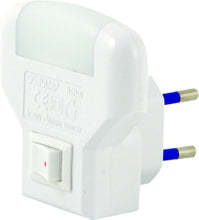Carica l'immagine nel visualizzatore di Gallery, Velamp Punto luce LED (colore:bianco) con interruttore TWILIGHT IL09