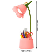 Carica l'immagine nel visualizzatore di Gallery, Vaileal Lampada da Tavolo LED per Bambini: Lampada Dimmerabile con 3 Temperature di Colore, Braccio Flessibile e Sensore