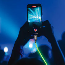 Carica l'immagine nel visualizzatore di Gallery, Philips Cavo di ricarica DLC5130L/01 per iPhone RGB 1M, cavo Lightning di ricarica rapida 27W, sincronizzazione 480Mbps,