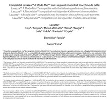 Carica l&#39;immagine nel visualizzatore di Gallery, Caffè Borbone Don Carlo, Miscela Rossa - 100 Capsule - Compatibili con le Macchine ad uso domestico Lavazza* A Modo Mio*