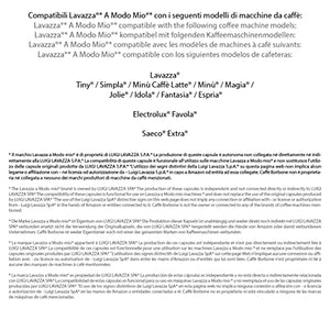 Caffè Borbone Don Carlo, Miscela Rossa - 100 Capsule - Compatibili con le Macchine ad uso domestico Lavazza* A Modo Mio*